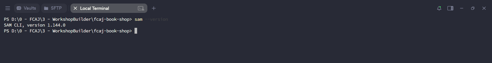 Configure AWS credentials