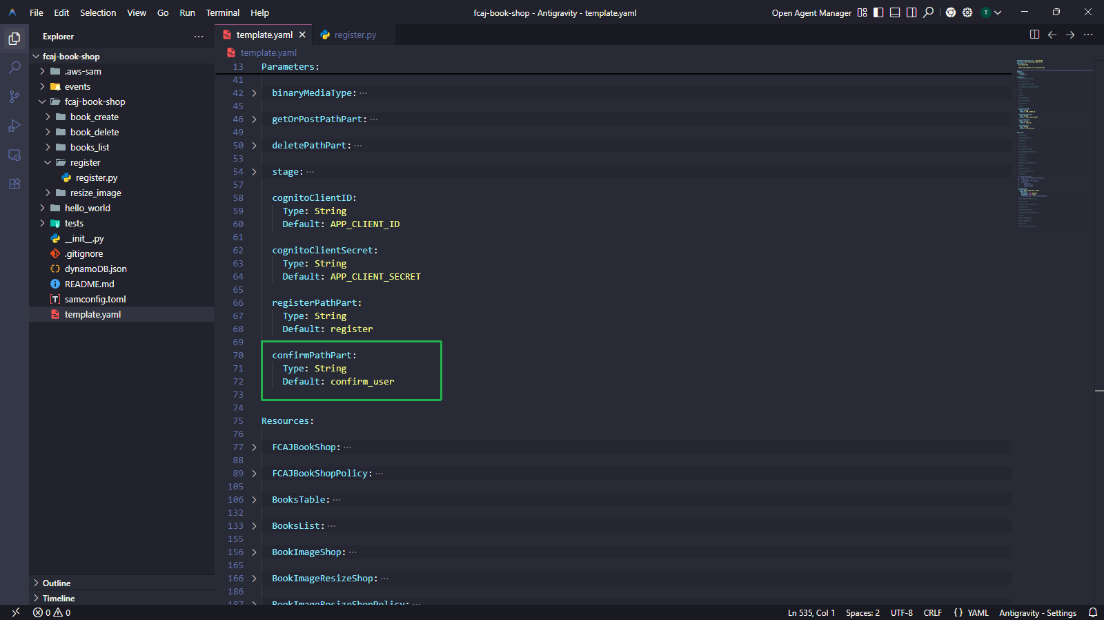 Add confirmPathPart parameter