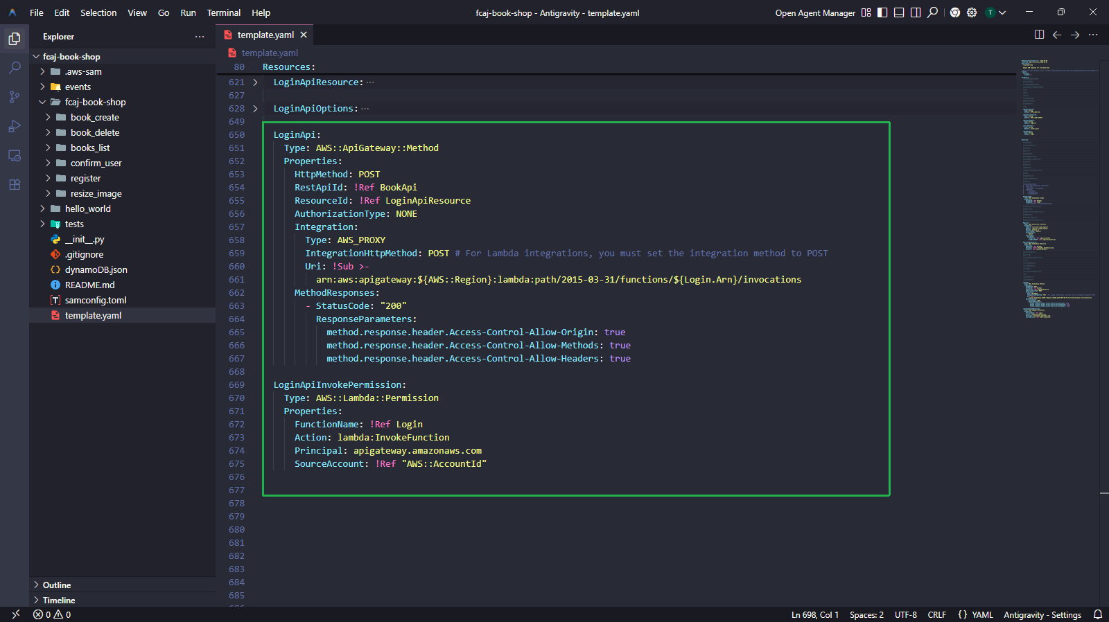 LoginApi POST and LoginApiInvokePermission